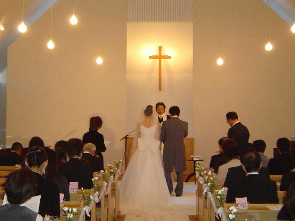 栗ヶ沢バプテスト教会 結婚式